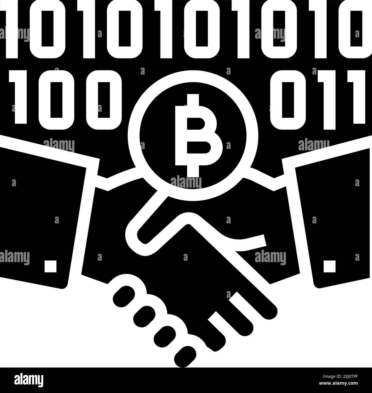 investing ico glyph icon vector illustration Stock Vector Image & Art ...