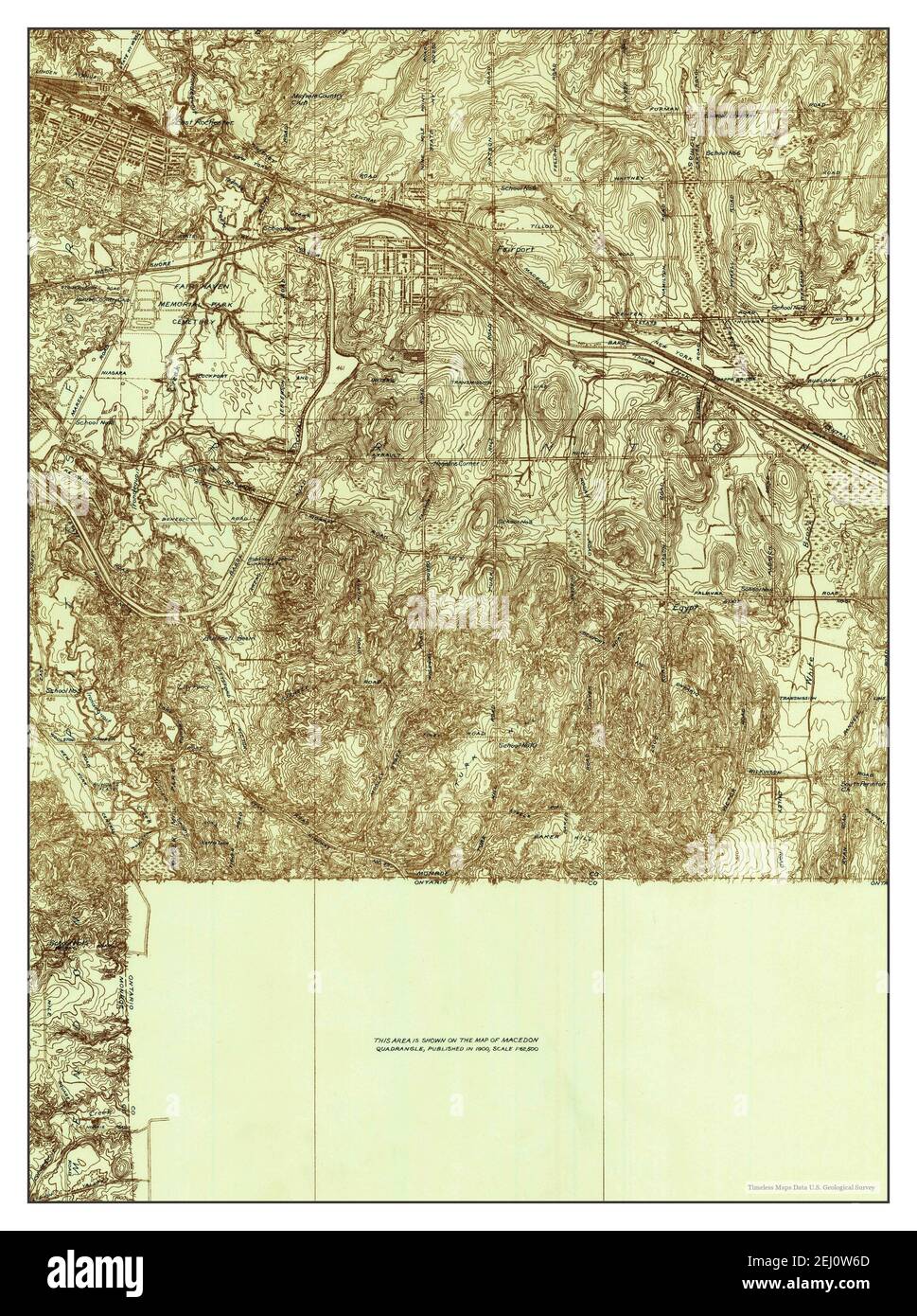 Map of fairport hires stock photography and images Alamy