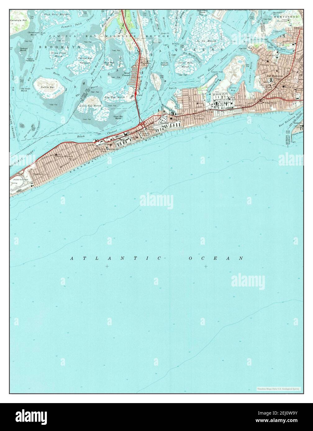 Rockaway new york vintage Cut Out Stock Images &amp; Pictures - Alamy