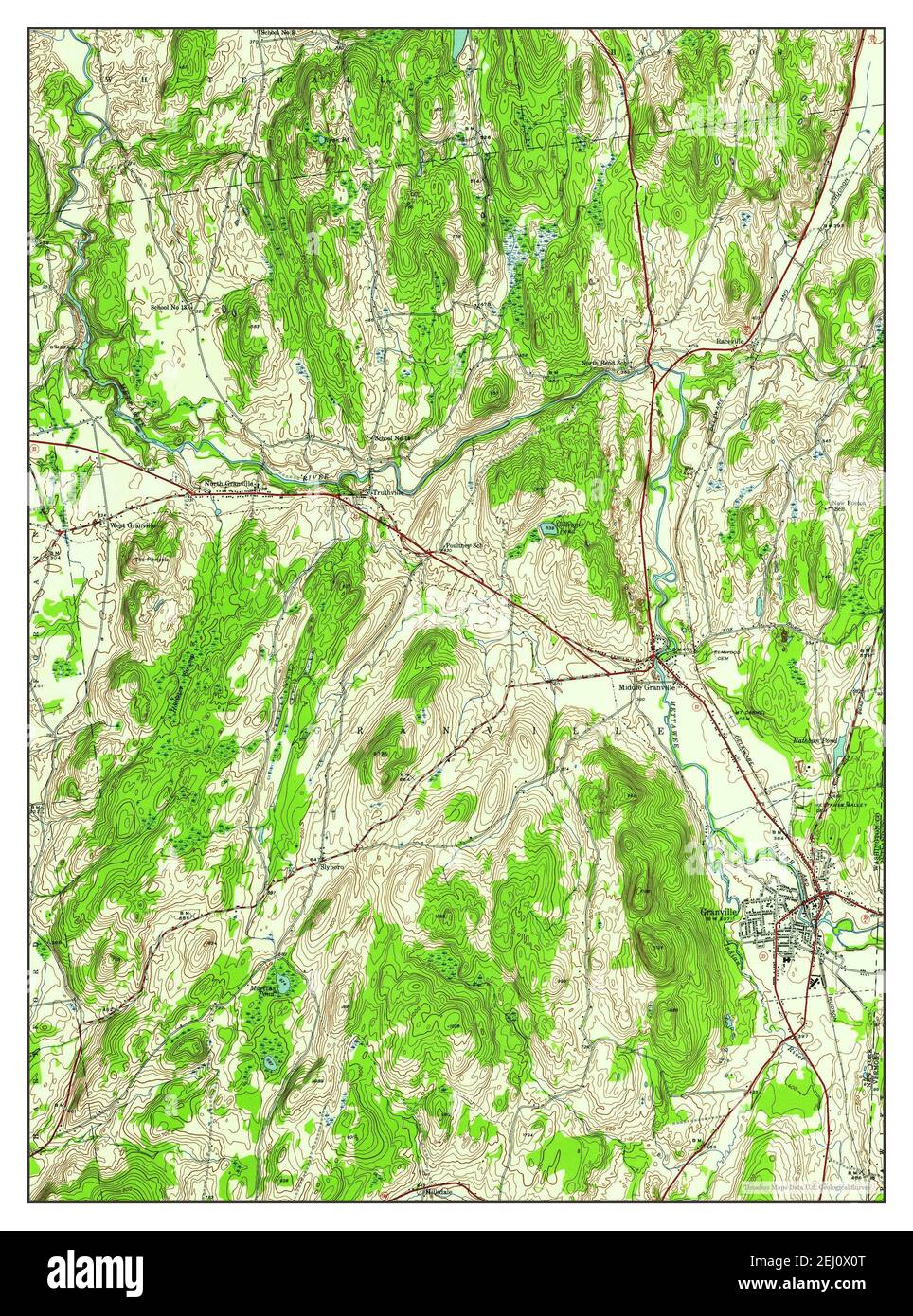 Granville New York map 1944 - Granville New York Map 1944 124000 United States Of America By Timeless Maps Data Us Geological Survey 2EJ0X0T