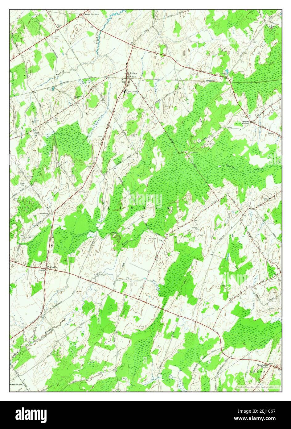 Map of new lisbon hires stock photography and images Alamy