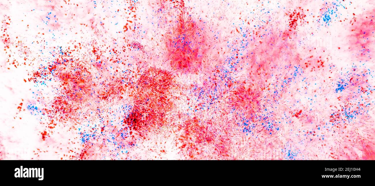 Fluid Art. Pink abstract texture. Liquid marble pattern. Abstract ink ...
