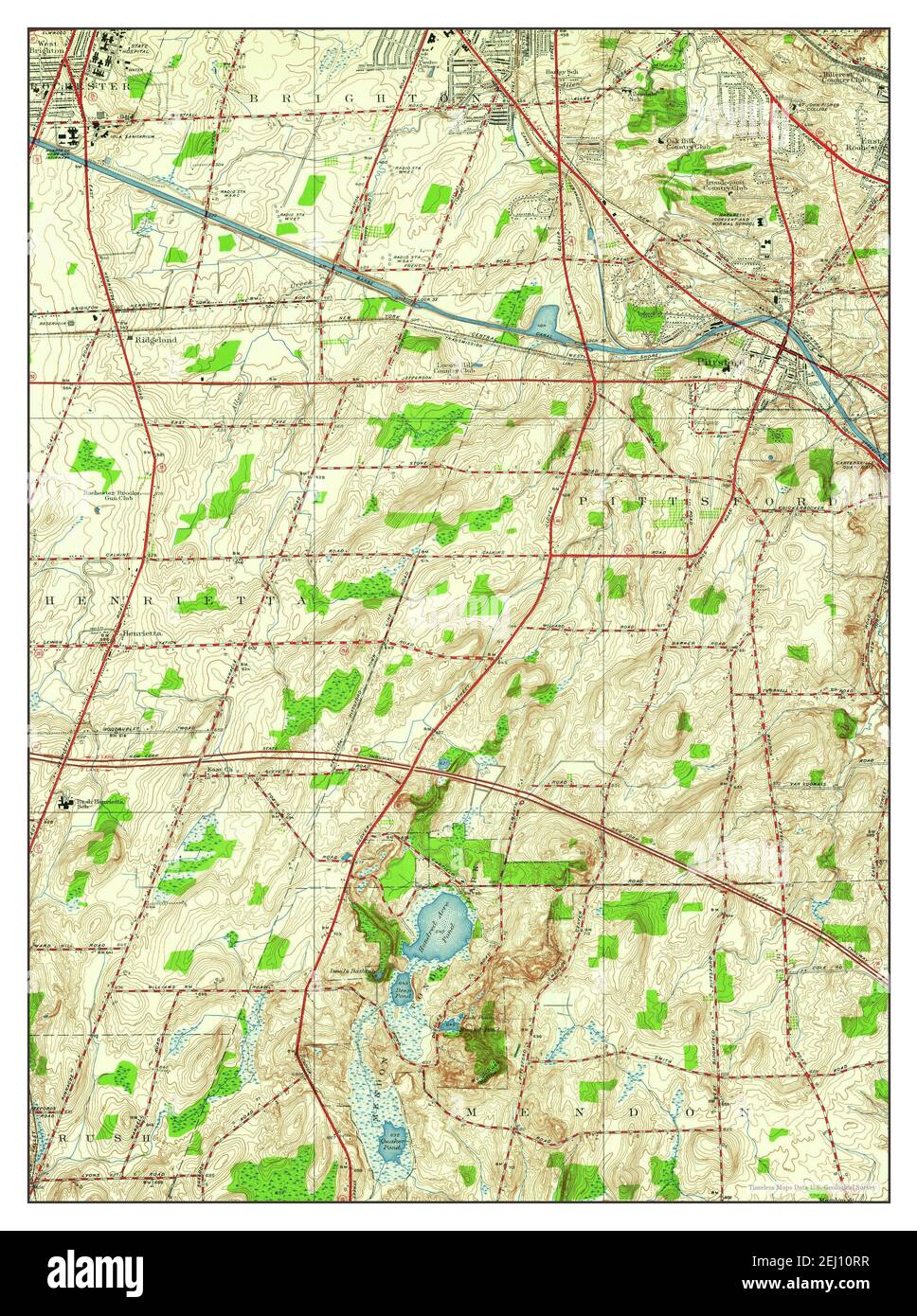 Mendon map hires stock photography and images Alamy