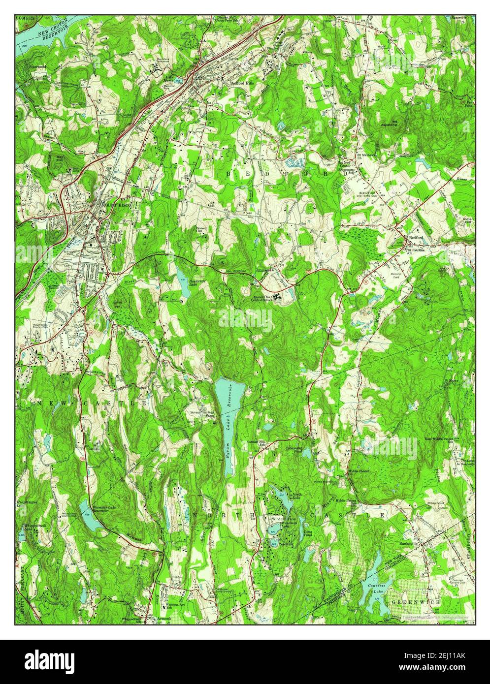 Map of mount kisco hires stock photography and images Alamy