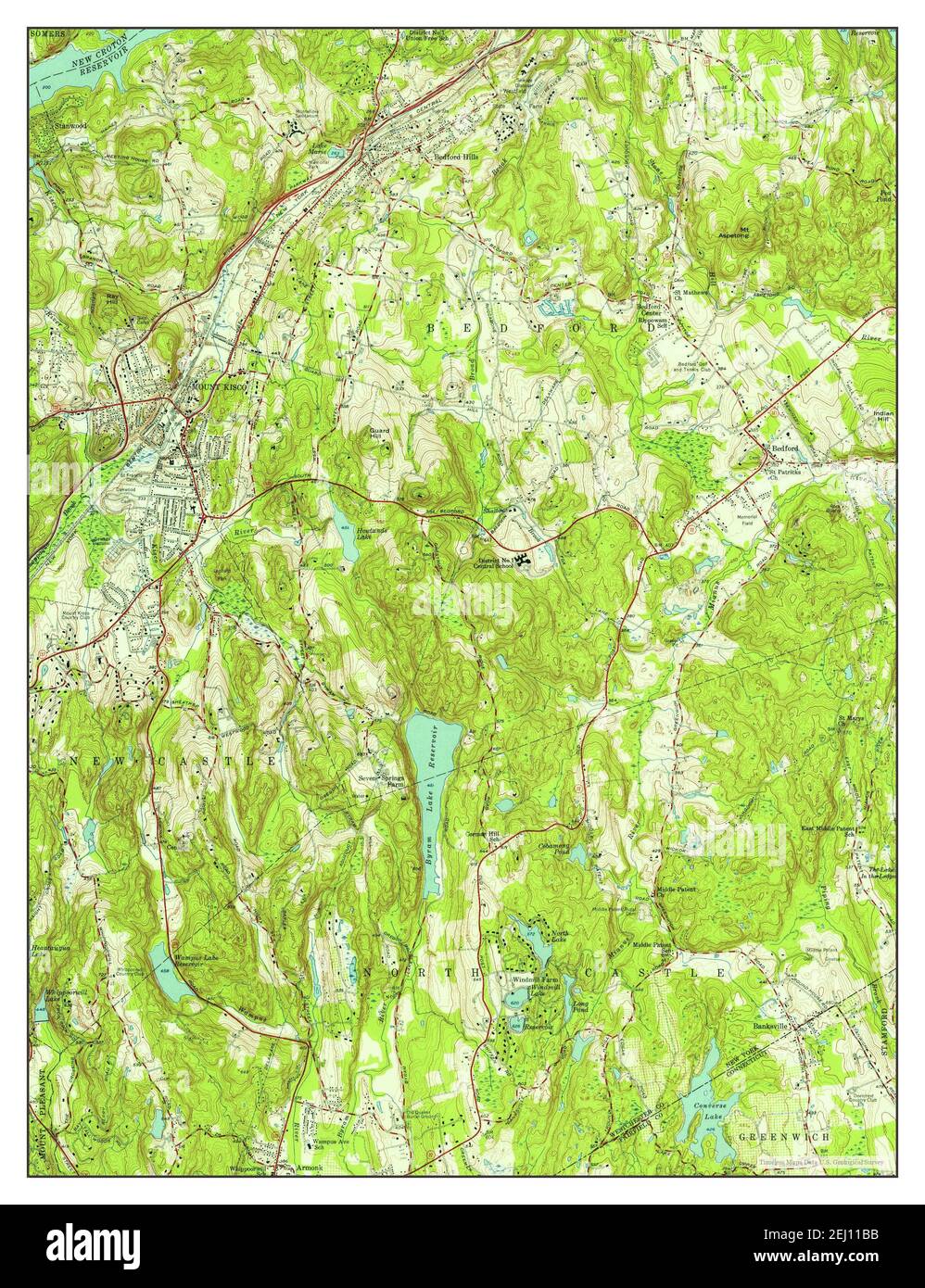 Historical Map of Mount Kisco