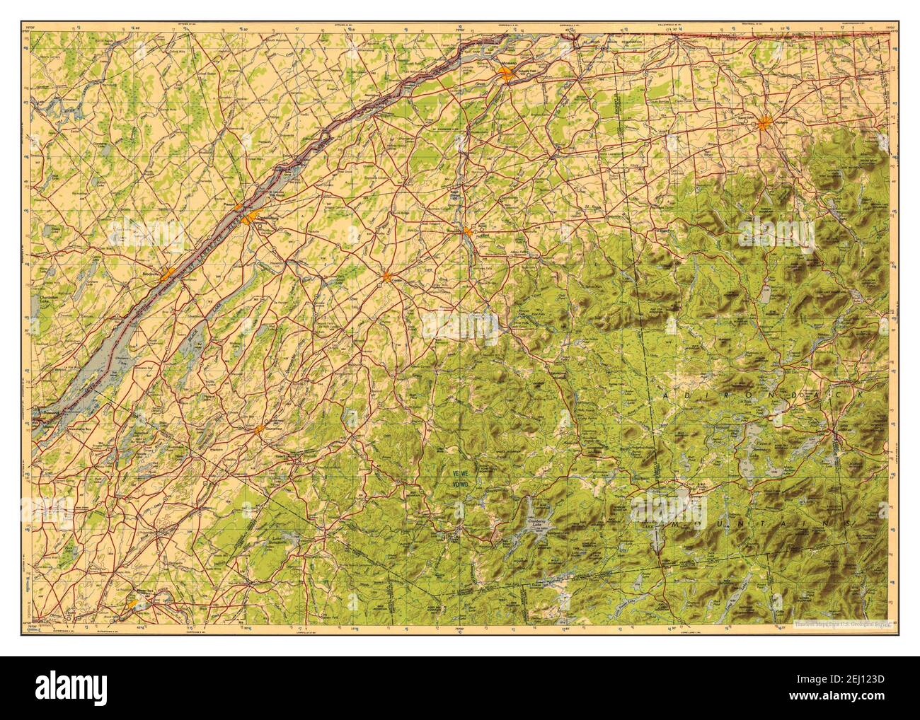 Map of ogdensburg new york hires stock photography and images Alamy