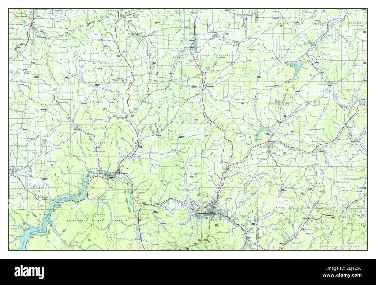 Olean new york map Cut Out Stock Images & Pictures Alamy