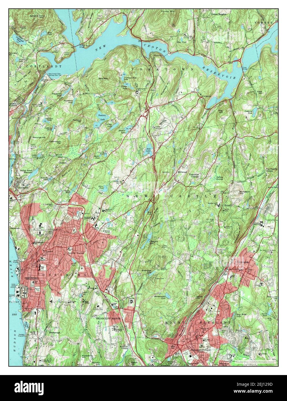 Map of ossining Cut Out Stock Images & Pictures Alamy