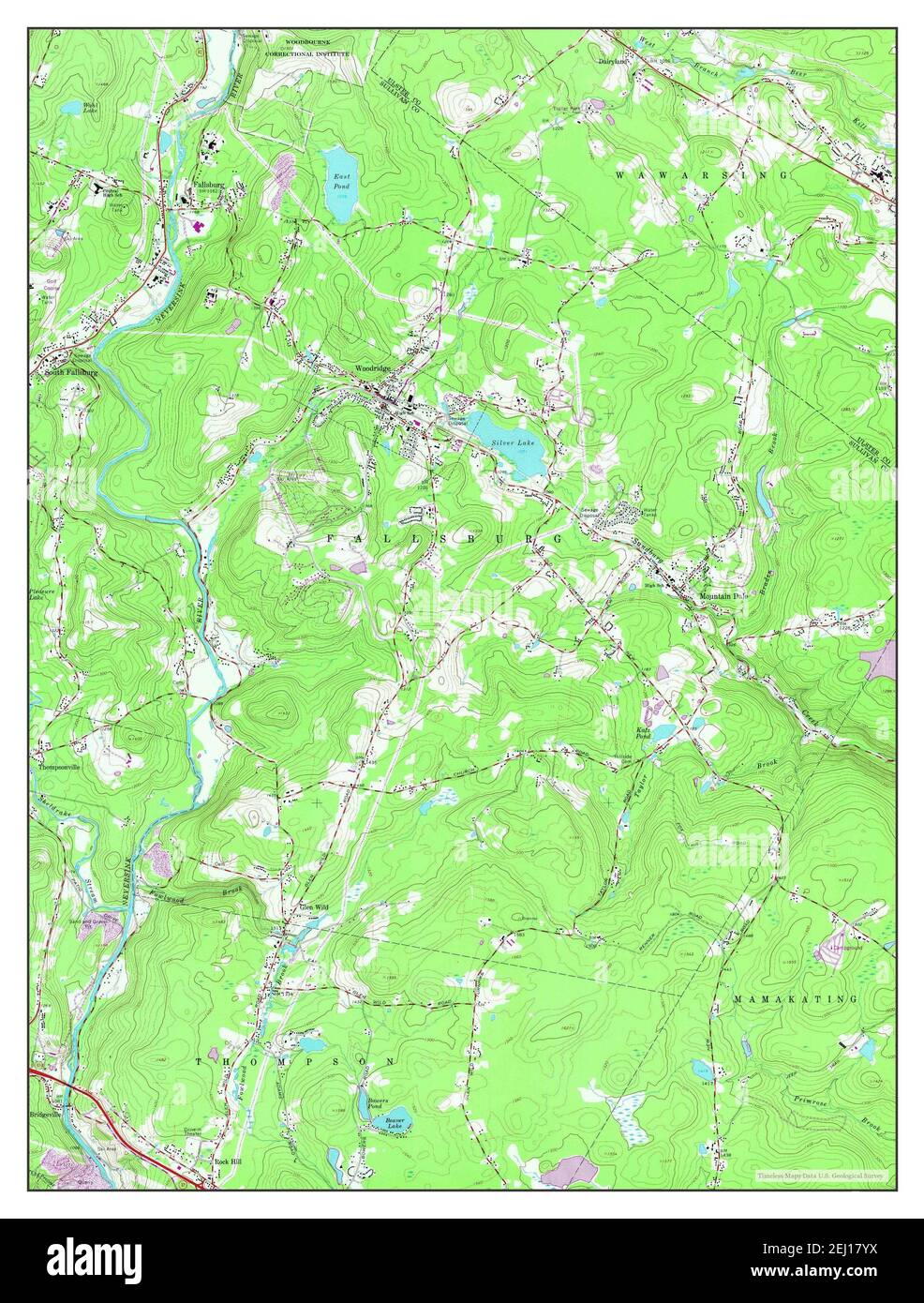 Map of woodridge hires stock photography and images Alamy