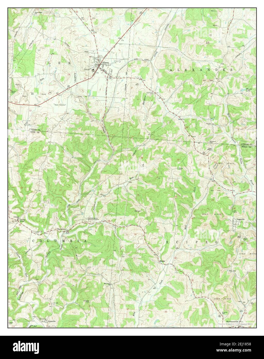 Vintage albany map Cut Out Stock Images & Pictures Alamy