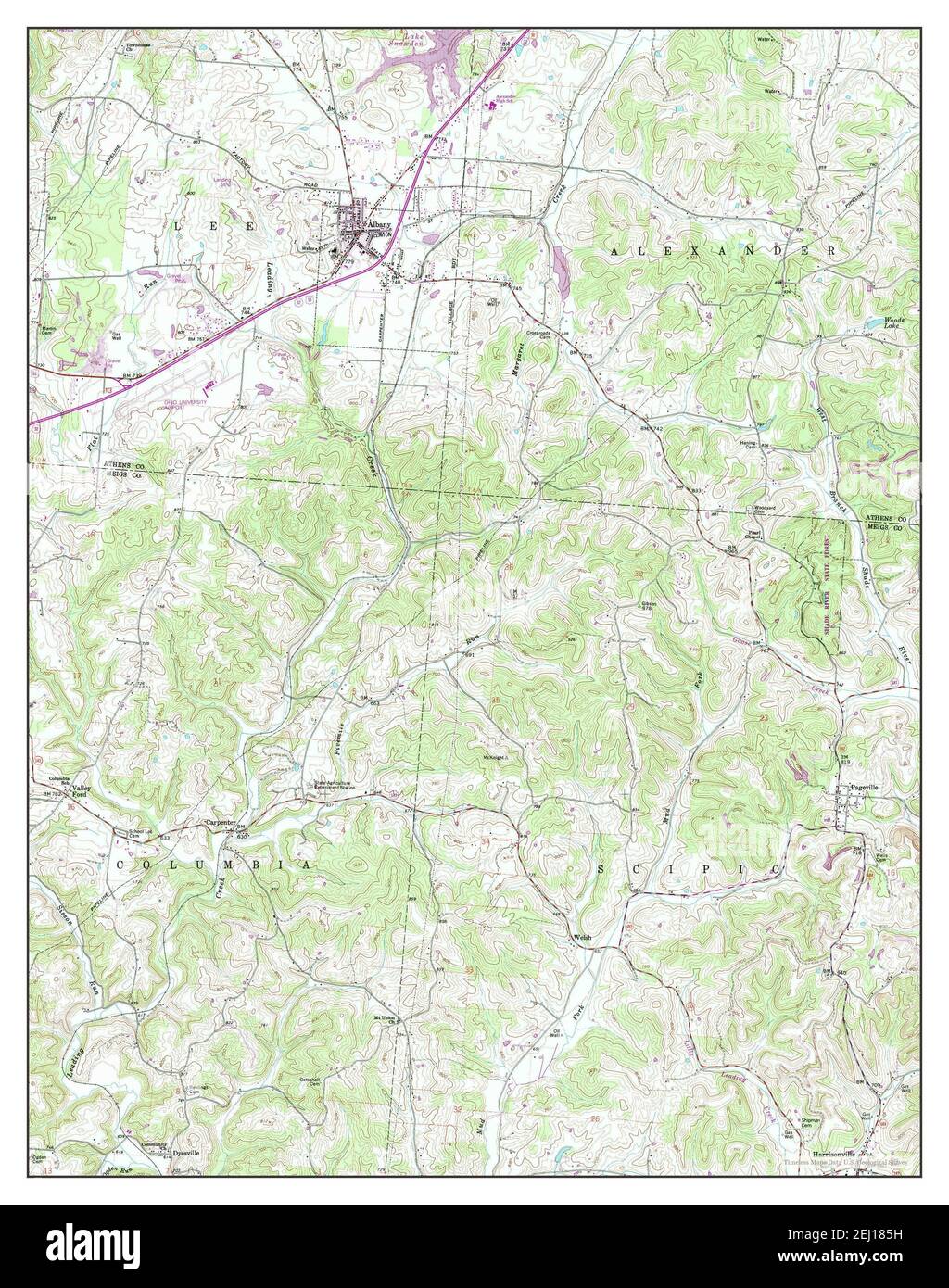 Vintage albany map Cut Out Stock Images & Pictures Alamy