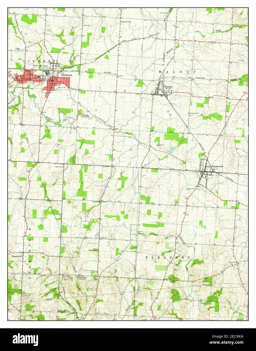 Antique map of baltimore hires stock photography and images Alamy