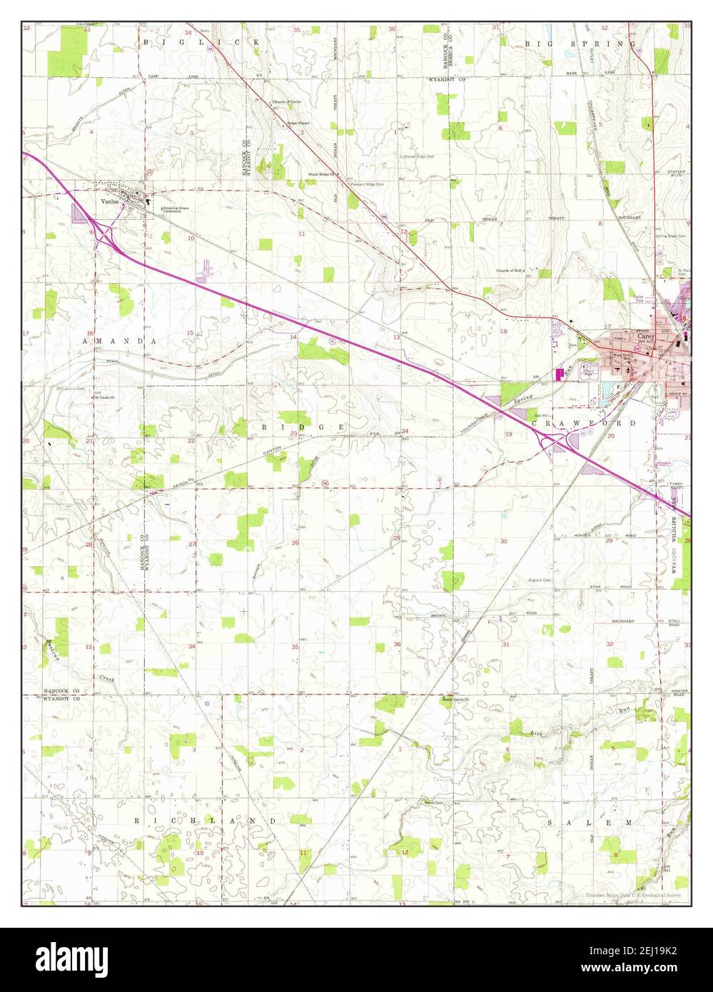 Carey map hires stock photography and images Alamy