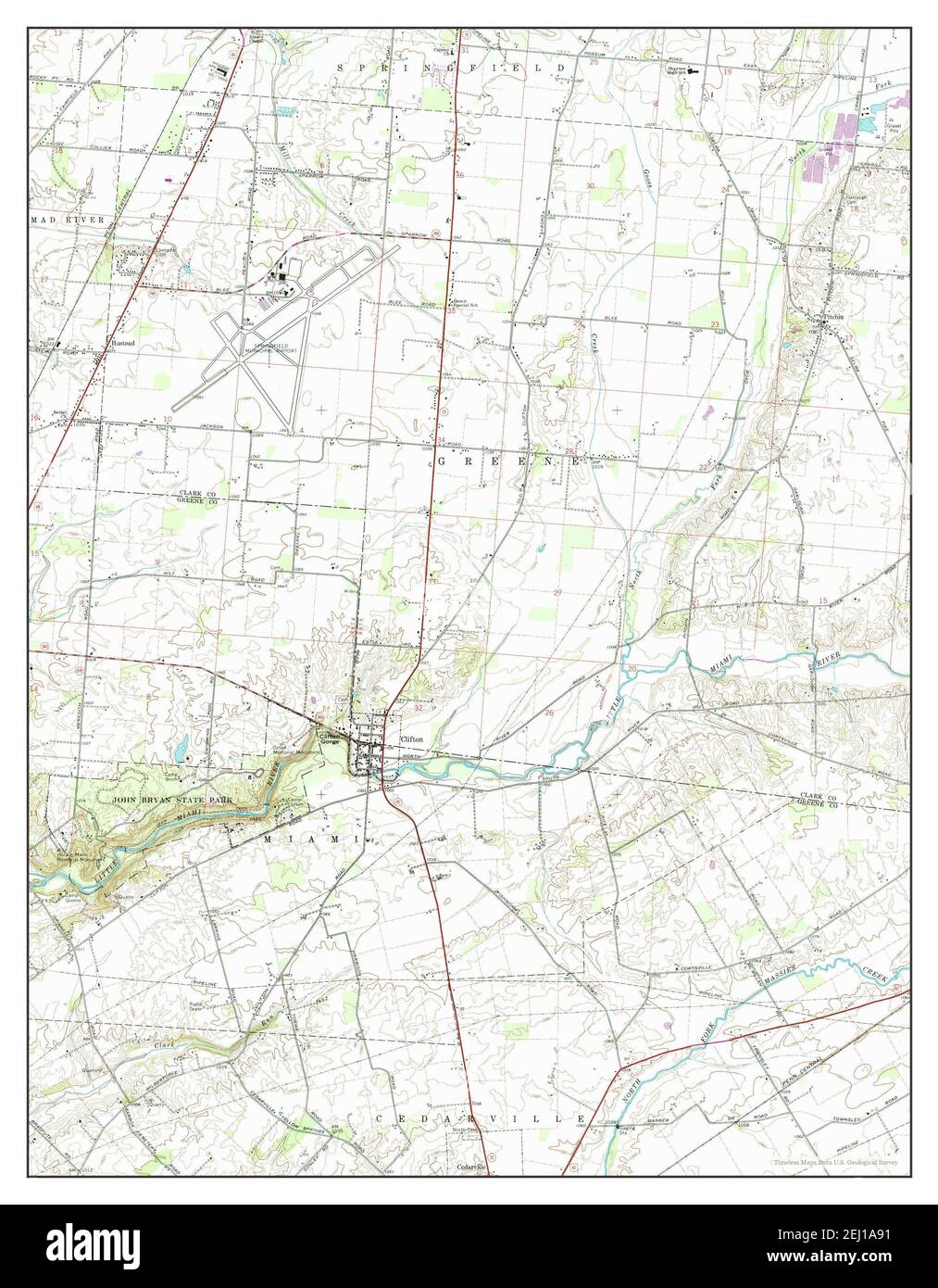 Map of clifton Cut Out Stock Images & Pictures Alamy