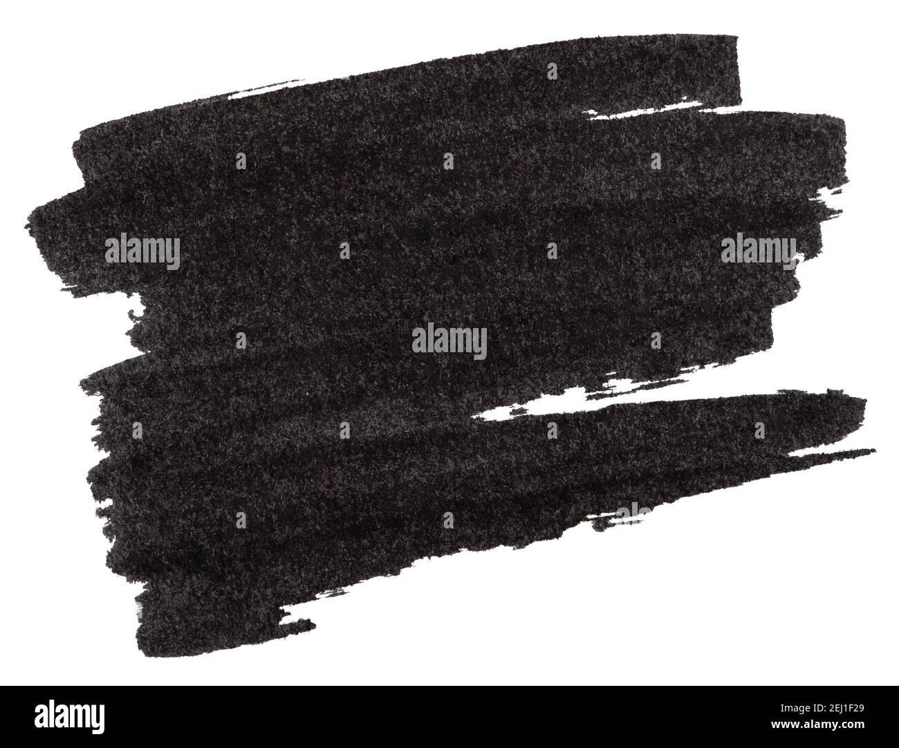 Black marker paint texture isolated on white background Stock Photo - Alamy