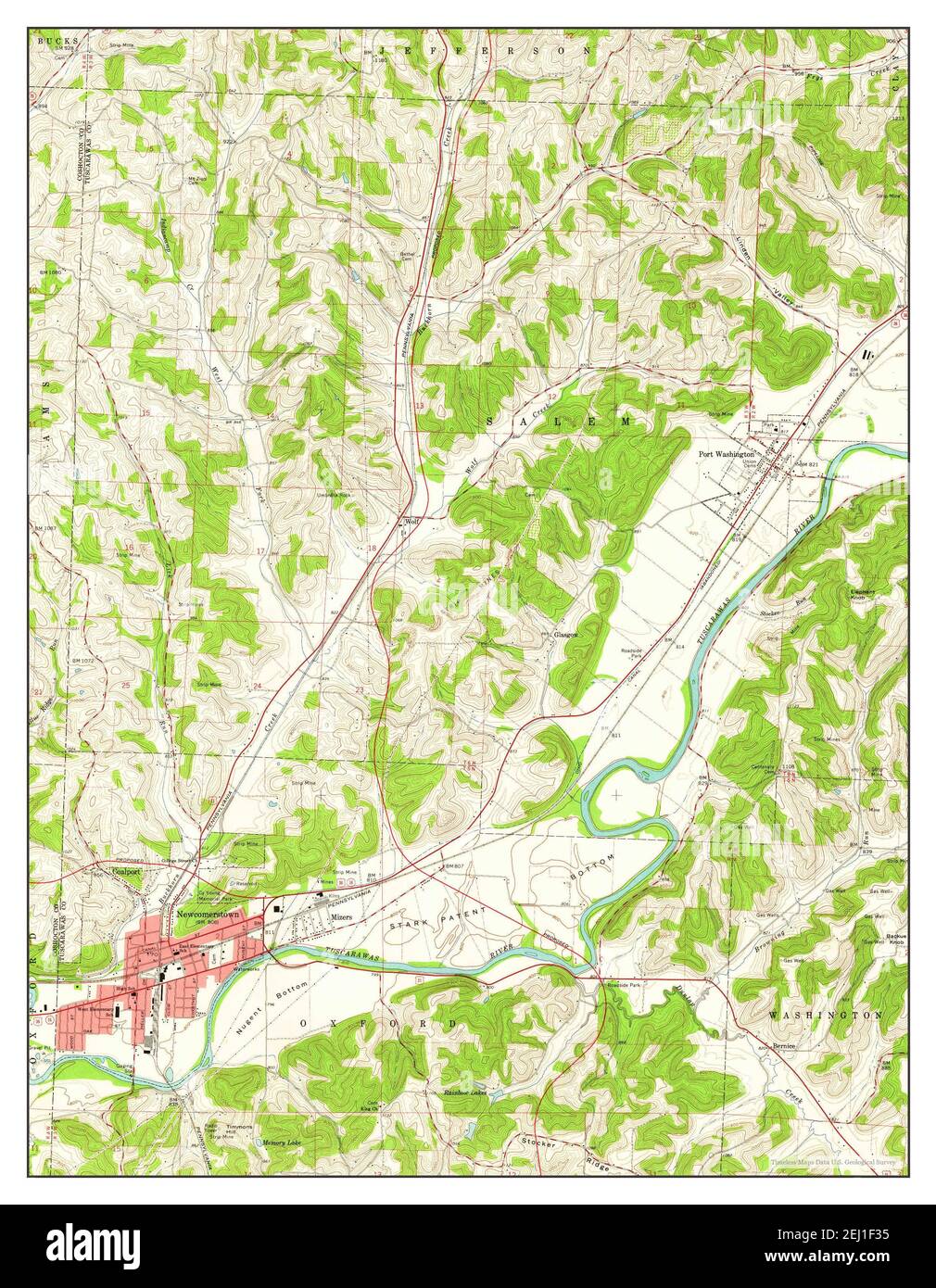 ohio map hires stock photography and images Alamy