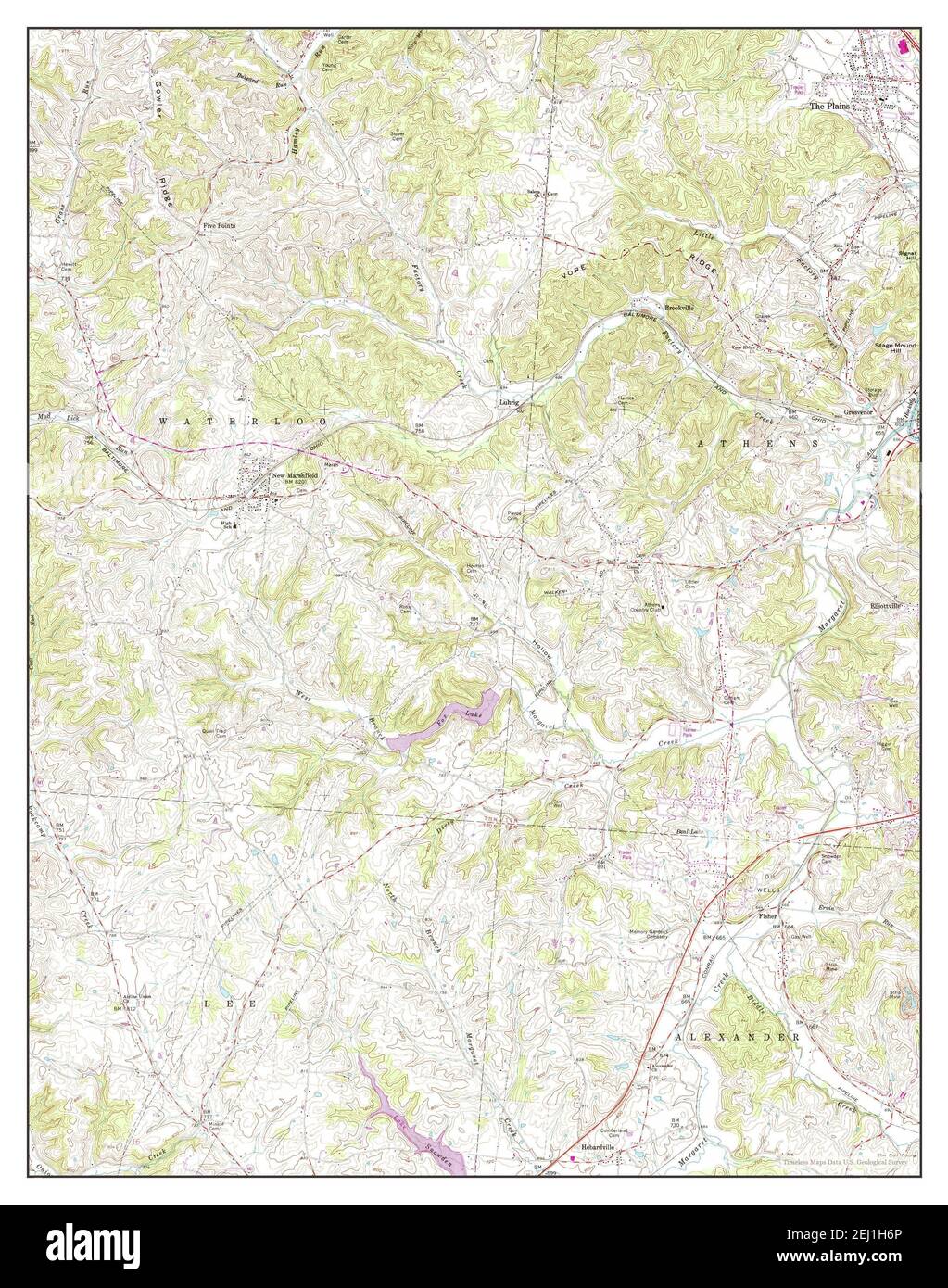 The Plains Ohio Map The Plains, Ohio, Map 1961, 1:24000, United States Of America By Timeless  Maps, Data U.s. Geological Survey Stock Photo - Alamy