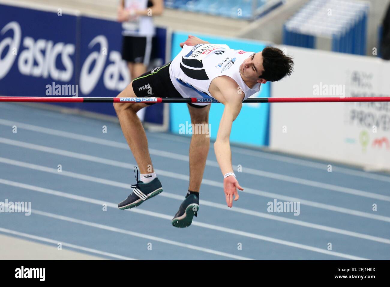 METAYER Paul of Entente Brive Tulle Athle  then Finale high jump during the French Indoor Athletics Championships 2021 on February 20, 2021 at Stadium Miramas Metropole in Miramas, France - Photo Laurent Lairys / DPPI Stock Photo