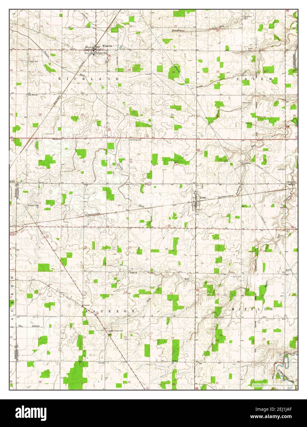 Wharton map hires stock photography and images Alamy