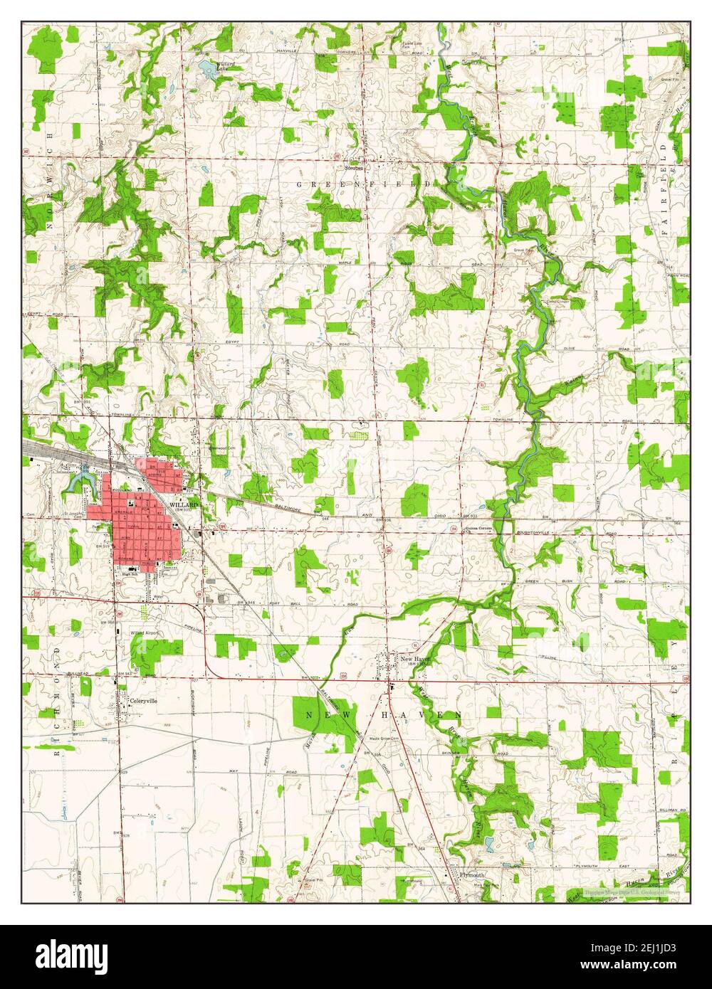Willard map hires stock photography and images Alamy