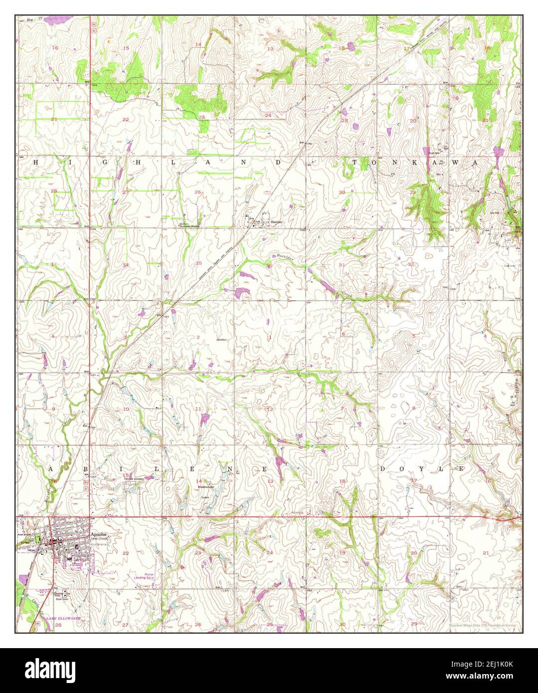 Apache Map Hi-res Stock Photography And Images - Alamy