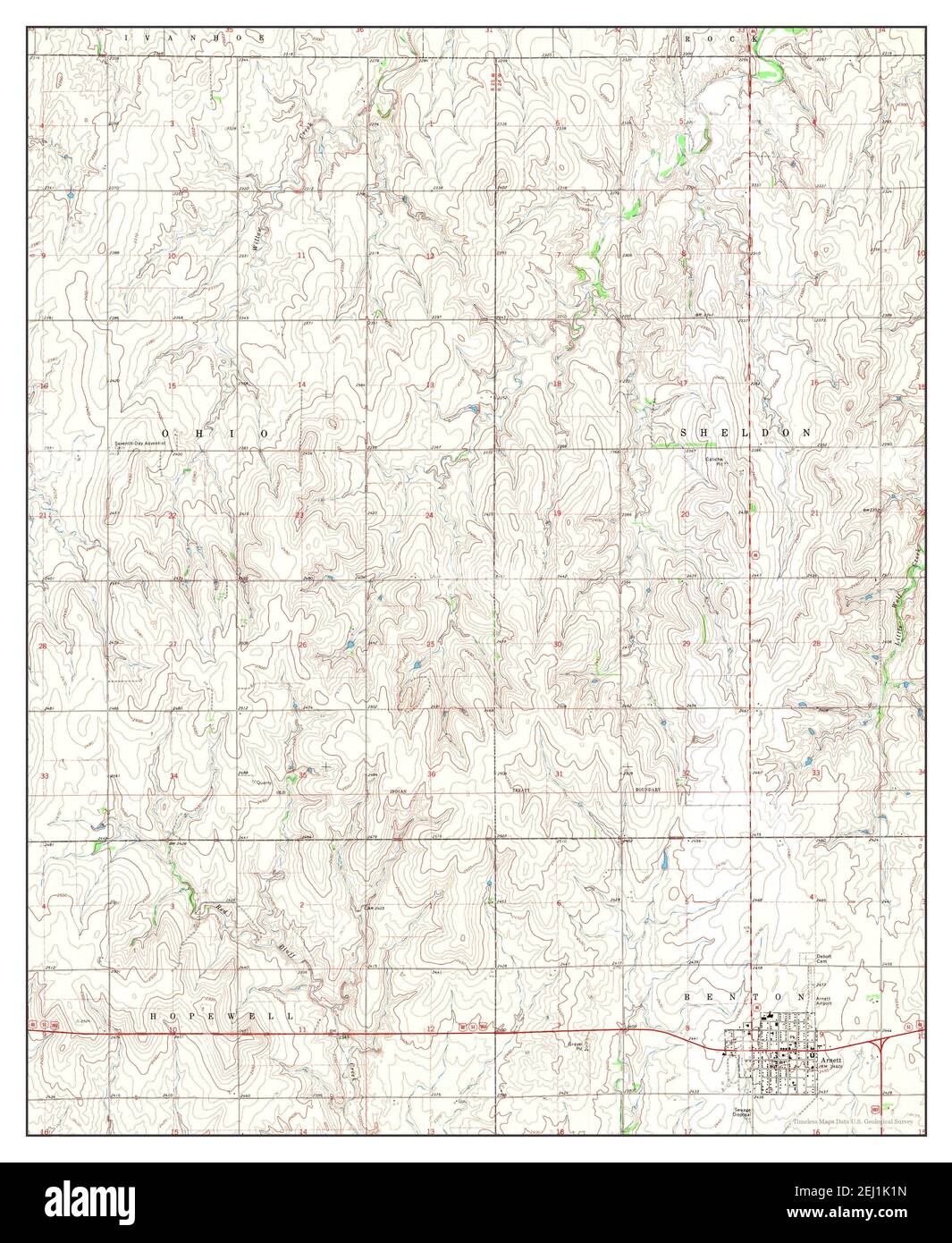 Map of oklahoma hires stock photography and images Alamy