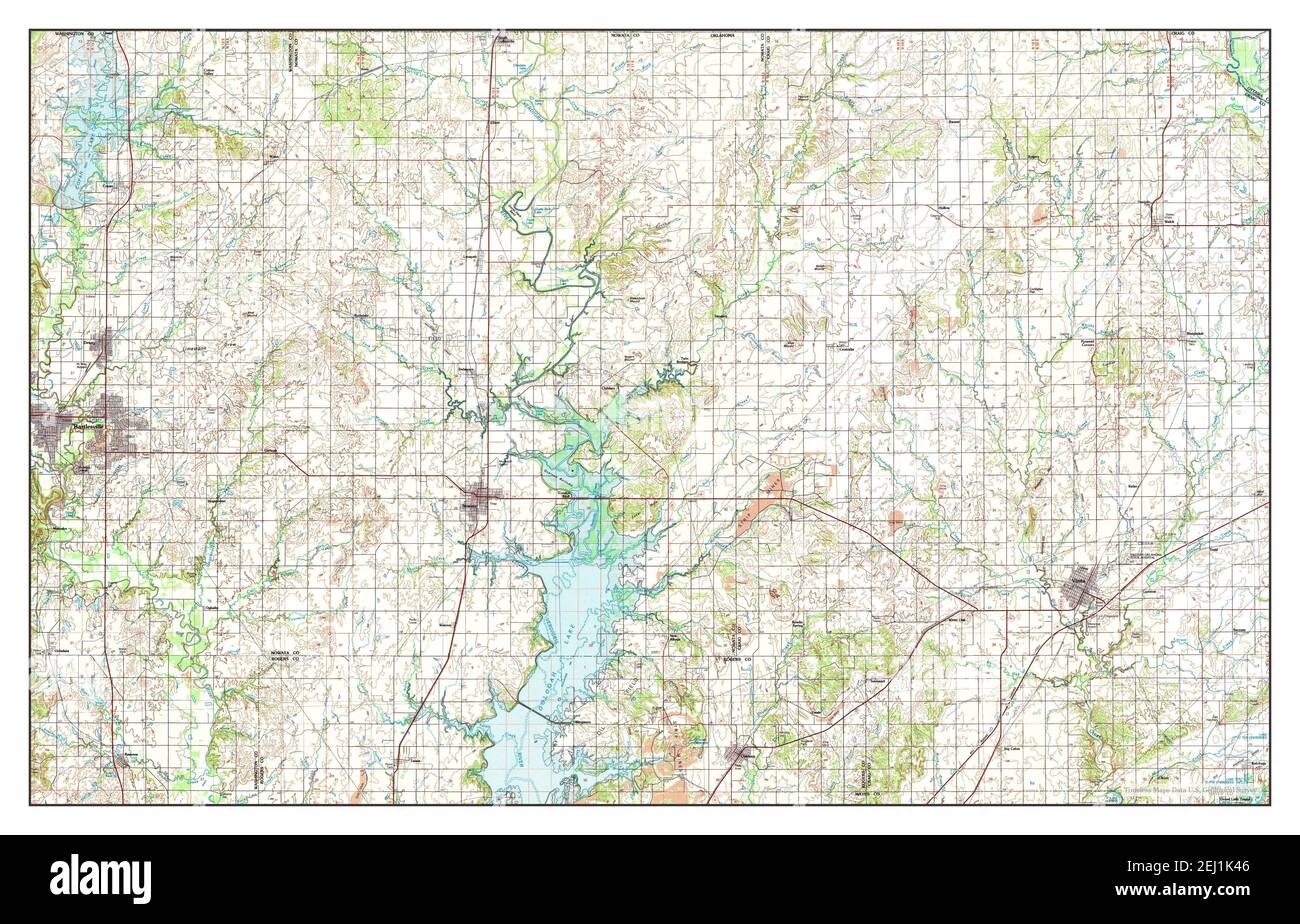 Bartlesville map Cut Out Stock Images & Pictures Alamy