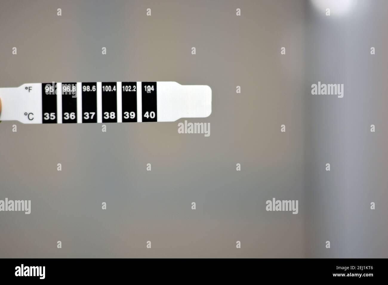 Fast Check digital Forehead Thermometer Strip, Quick Read in Celsius