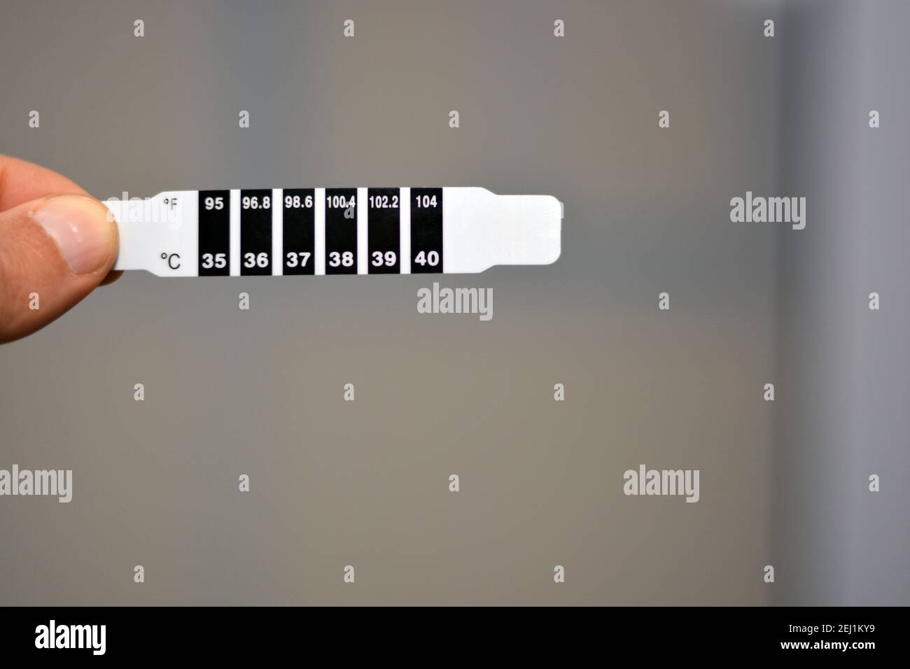 Fast Check digital Forehead Thermometer Strip, Quick Read in Celsius