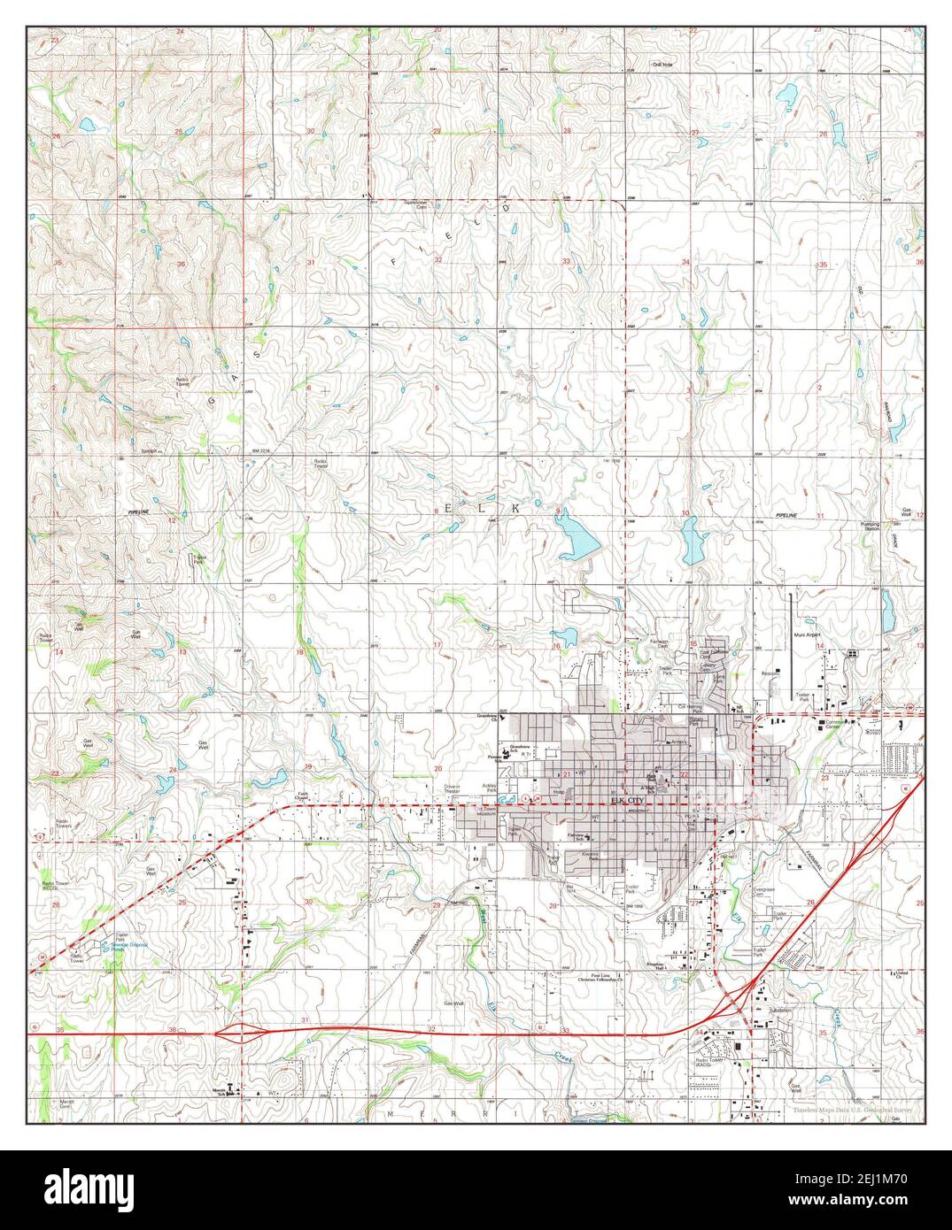 Elk City Oklahoma Map Elk City Oklahoma Cut Out Stock Images & Pictures - Alamy