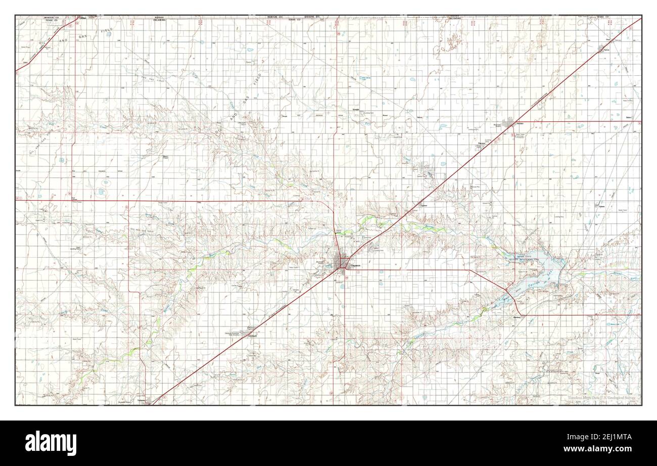 Map of guymon hires stock photography and images Alamy