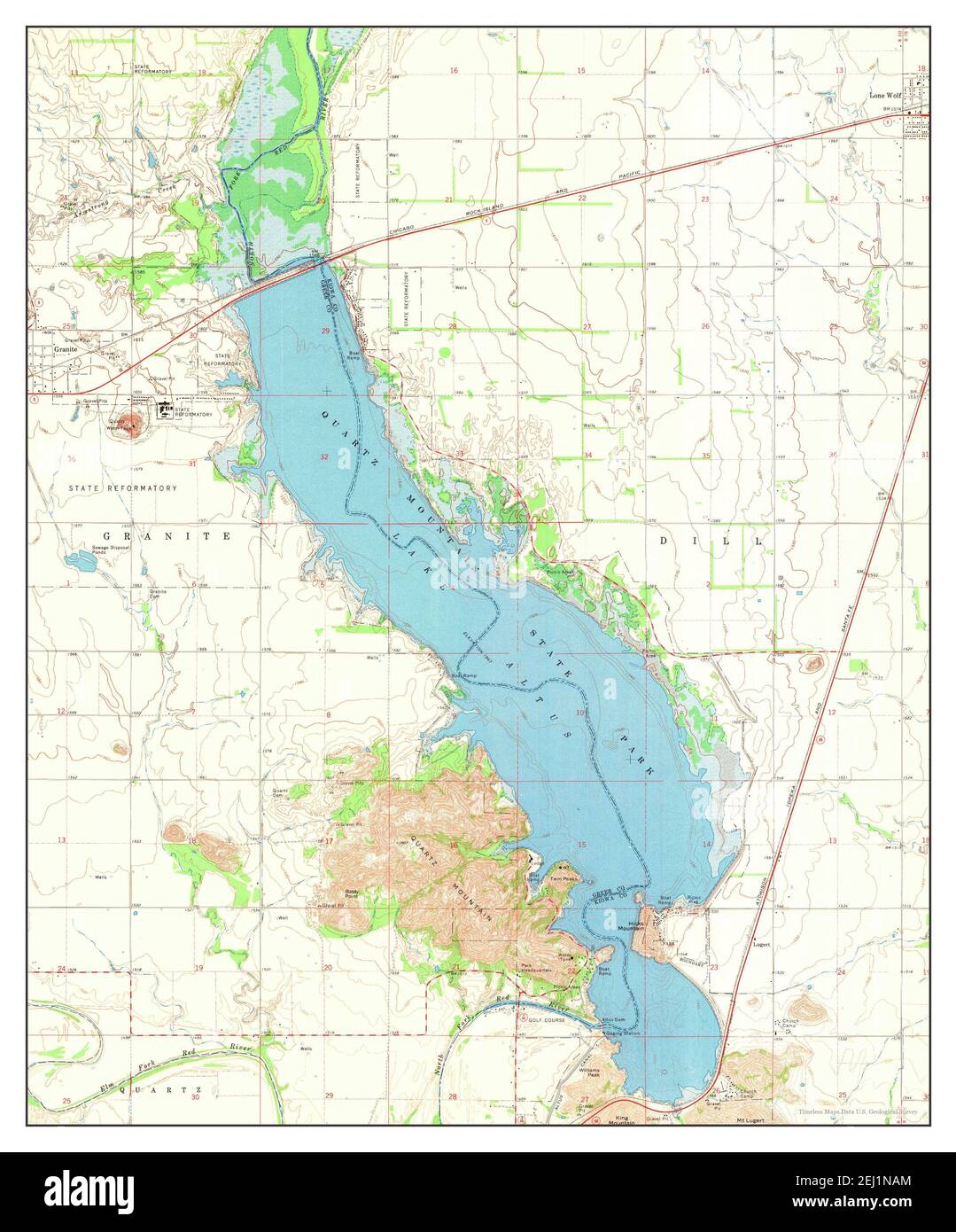 Altus map hires stock photography and images Alamy