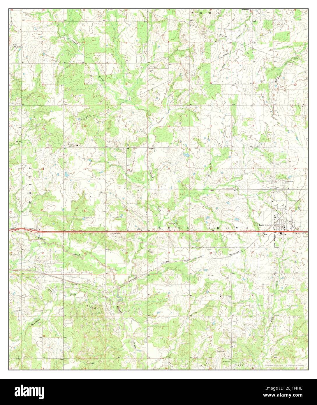 High Resolution Oklahoma Map Lone Grove Oklahoma Map High Resolution Stock Photography And Images - Alamy