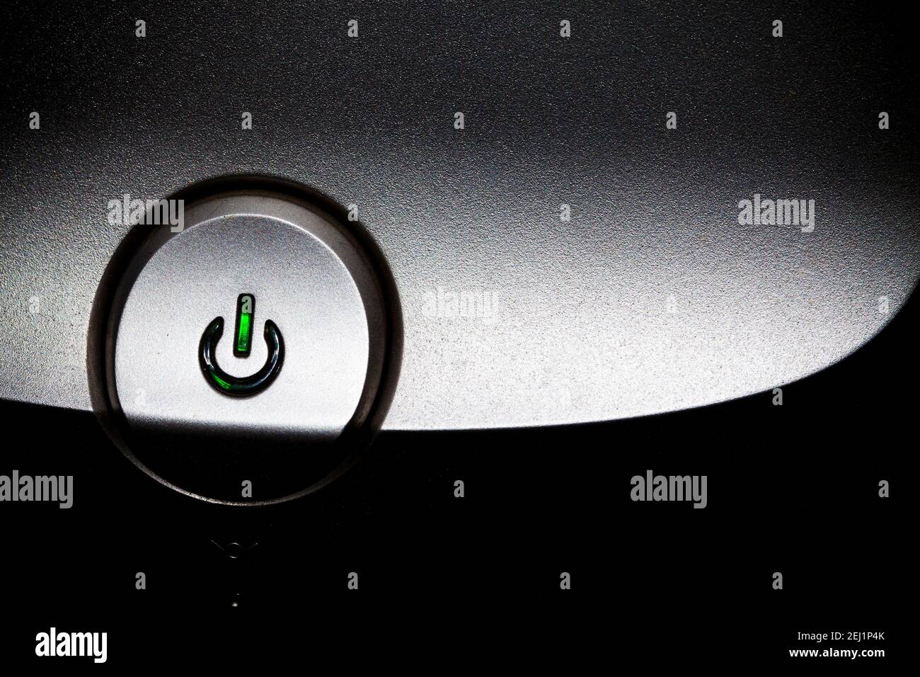 Technology Concept Computer Power On Off Button Stock Photo - Alamy