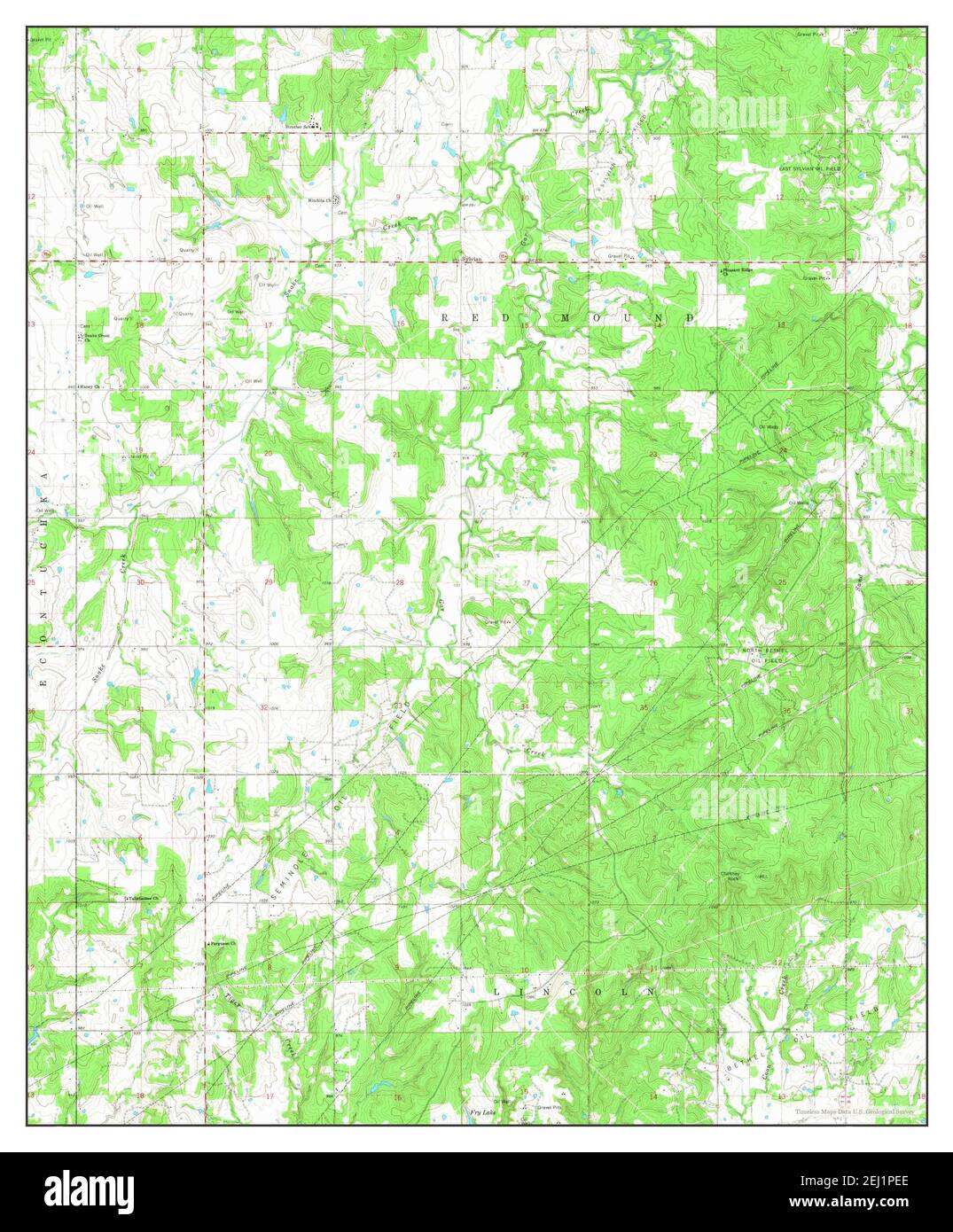 Map of prague oklahoma Cut Out Stock Images & Pictures Alamy