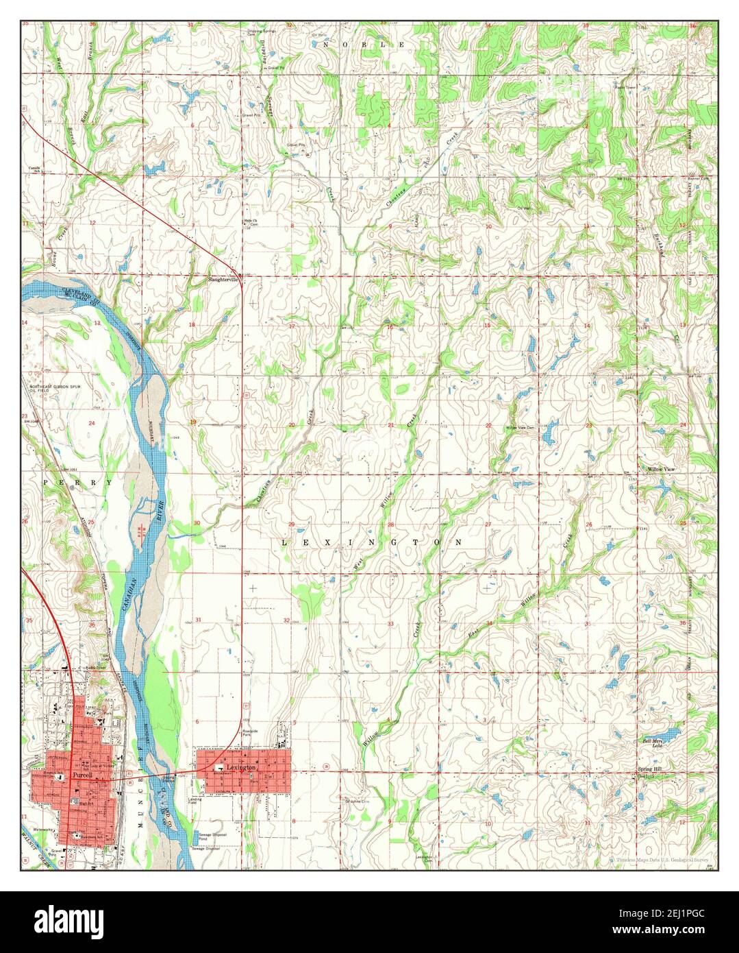 Map of purcell hires stock photography and images Alamy