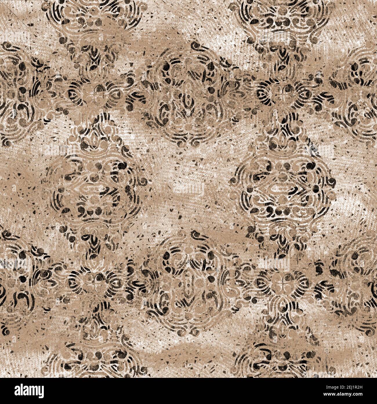 Seamless pattern on cardboard texture for print Stock Photo Alamy