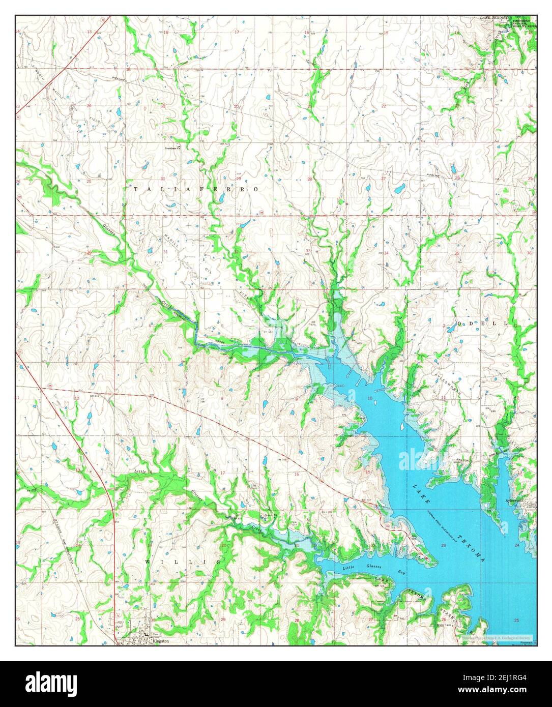 Map of tishomingo county hires stock photography and images Alamy