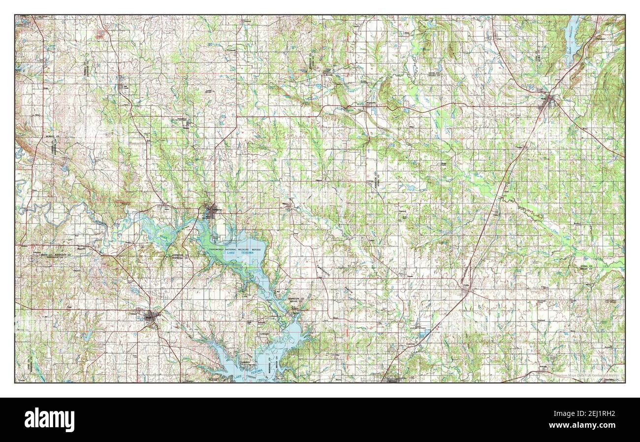 Map of tishomingo county hires stock photography and images Alamy
