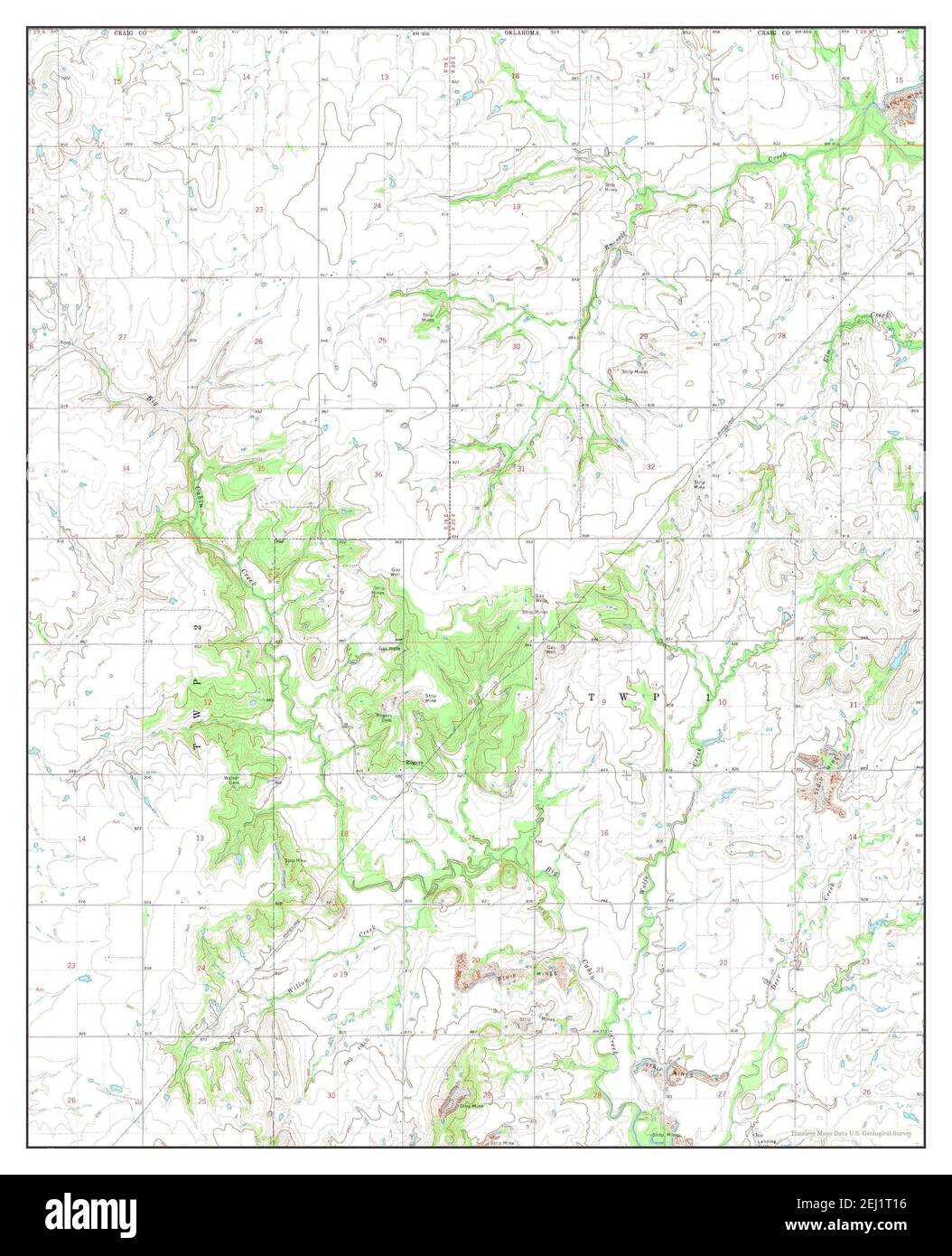 Welch oklahoma map hires stock photography and images Alamy