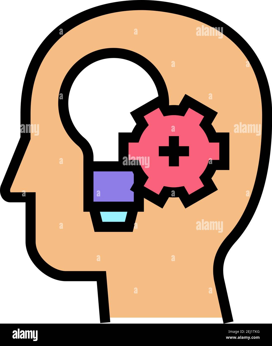 practical philosophy color icon vector illustration Stock Vector Image ...