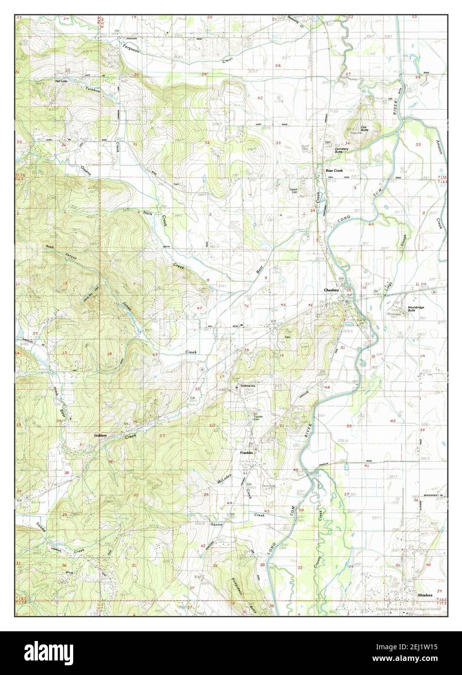 Cheshire county map Cut Out Stock Images & Pictures Alamy