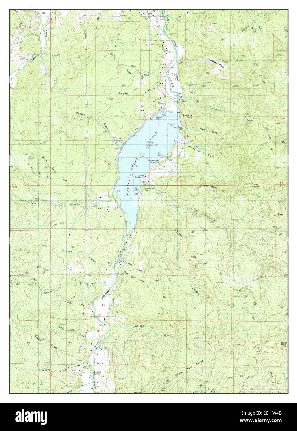 Map of cottage grove hires stock photography and images Alamy