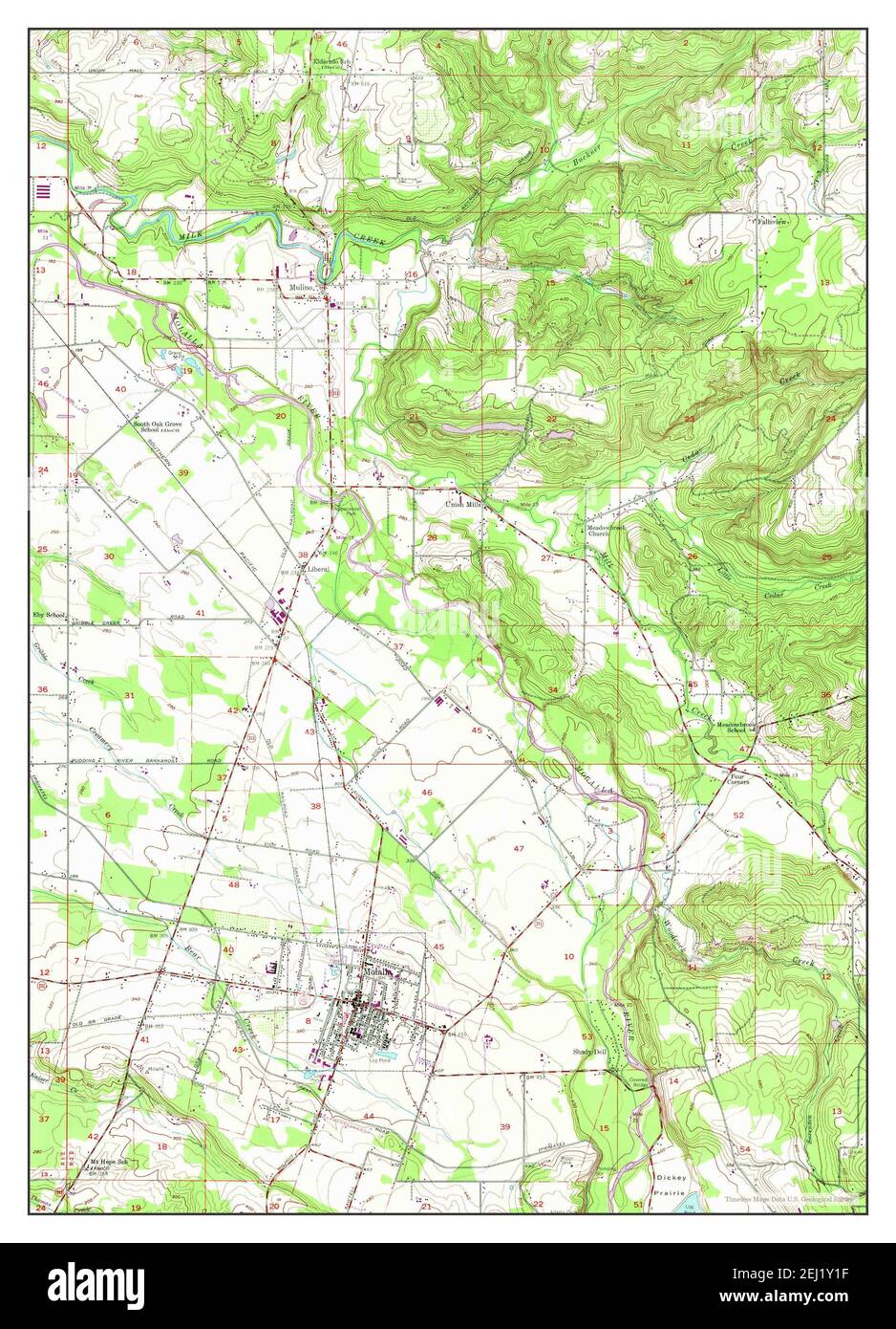 Map of molalla oregon hires stock photography and images Alamy