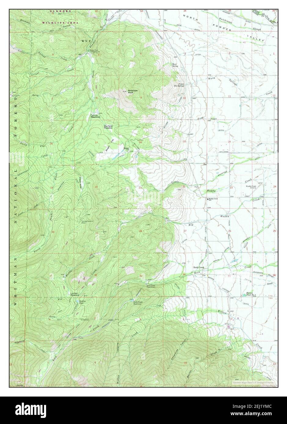 Rock Creek Oregon map 1972 1 24000 - Rock Creek Oregon Map 1972 124000 United States Of America By Timeless Maps Data Us Geological Survey 2EJ1YMC