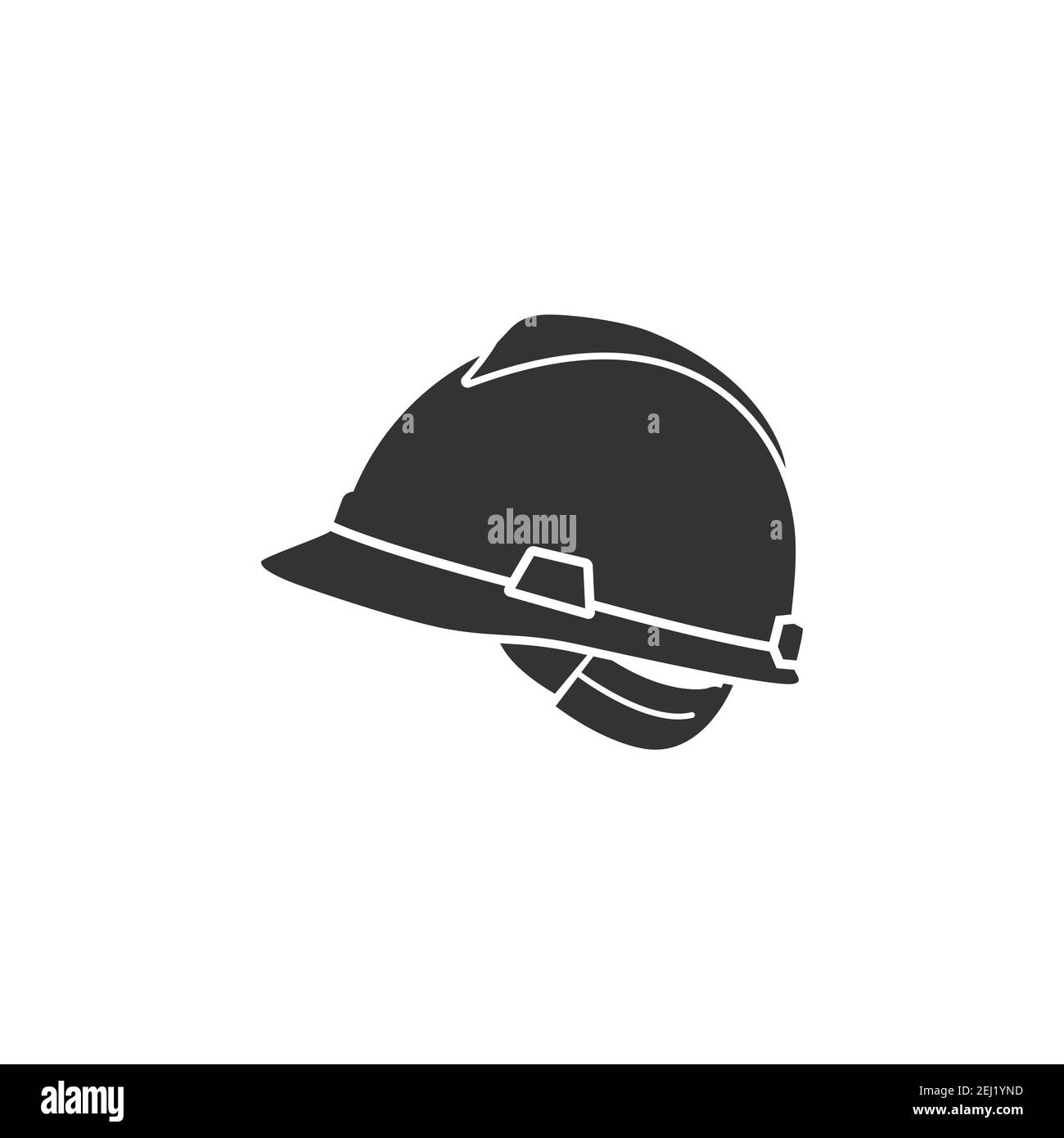 Realistic Vector Icon Of A Construction Helmet Protective Helmet To