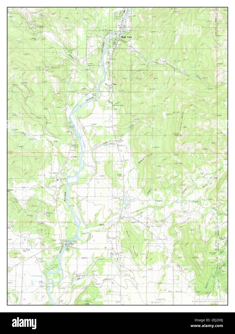 Map of cove oregon hires stock photography and images Alamy