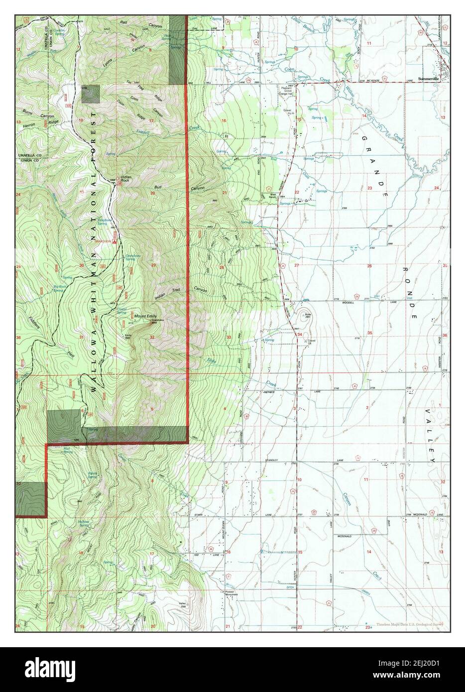 Summerville map Cut Out Stock Images & Pictures Alamy