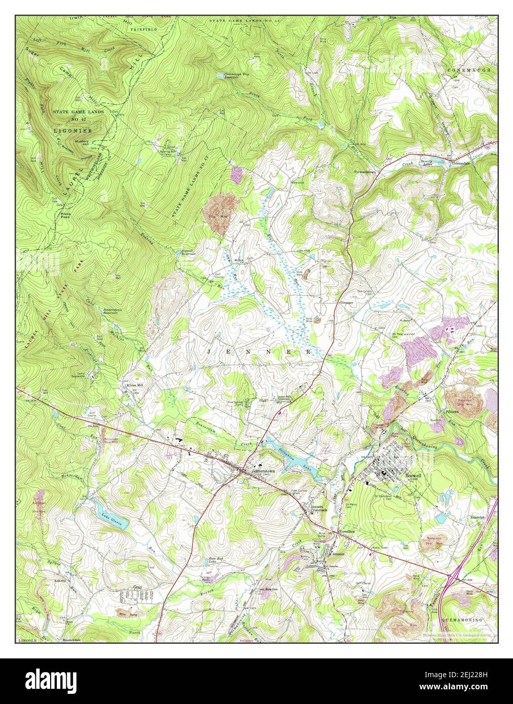 Boswell map hires stock photography and images Alamy
