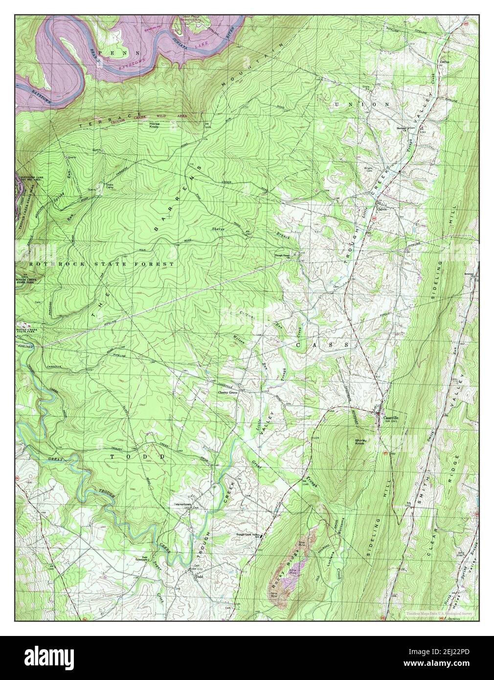 Map of cassville hires stock photography and images Alamy
